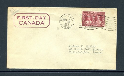 Canada covers 213 fdc regina - covers,