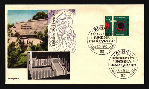 Germania 1963 regina fdc - 1963,